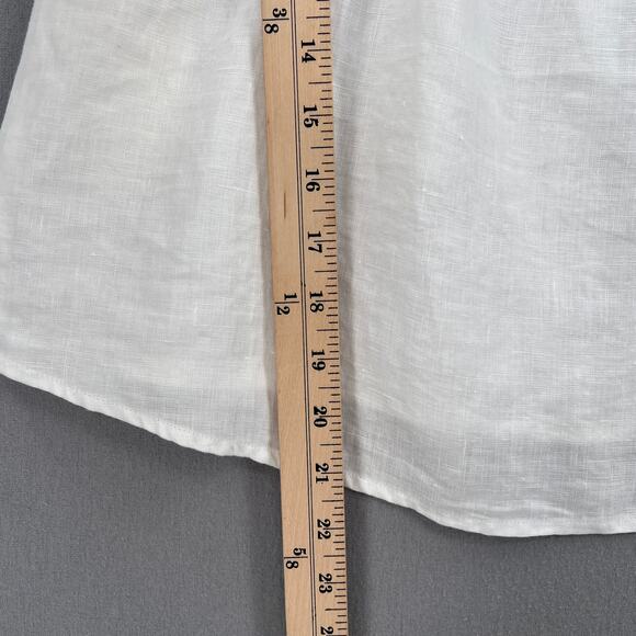 ARITZIA WILFRED Vermeer Linen Camisole Womens Small White Sleeveless Tank NWT - Picture 15 of 15